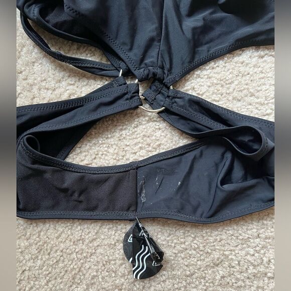 NWT Zaful One Piece Zipper High Cut Bathing Suit - Picture 6 of 7